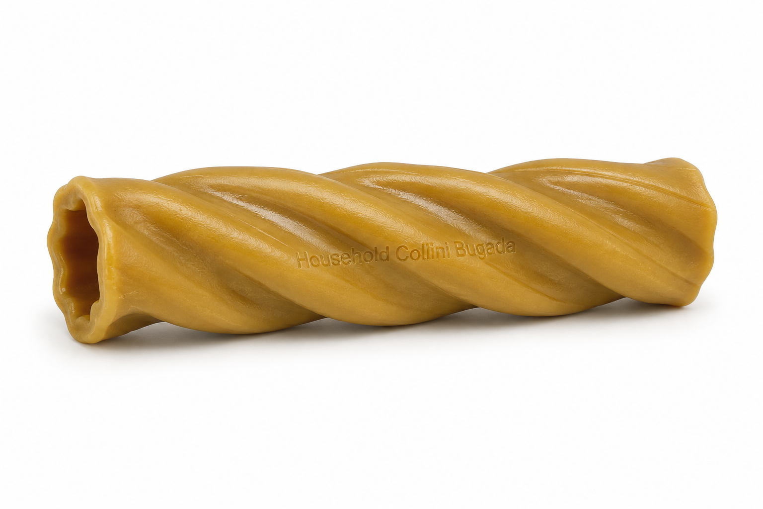 Household Collini Bugada Twisted Durable Dog Chew Toy – Interactive Hollow Treat Chew for Medium & Large Dogs