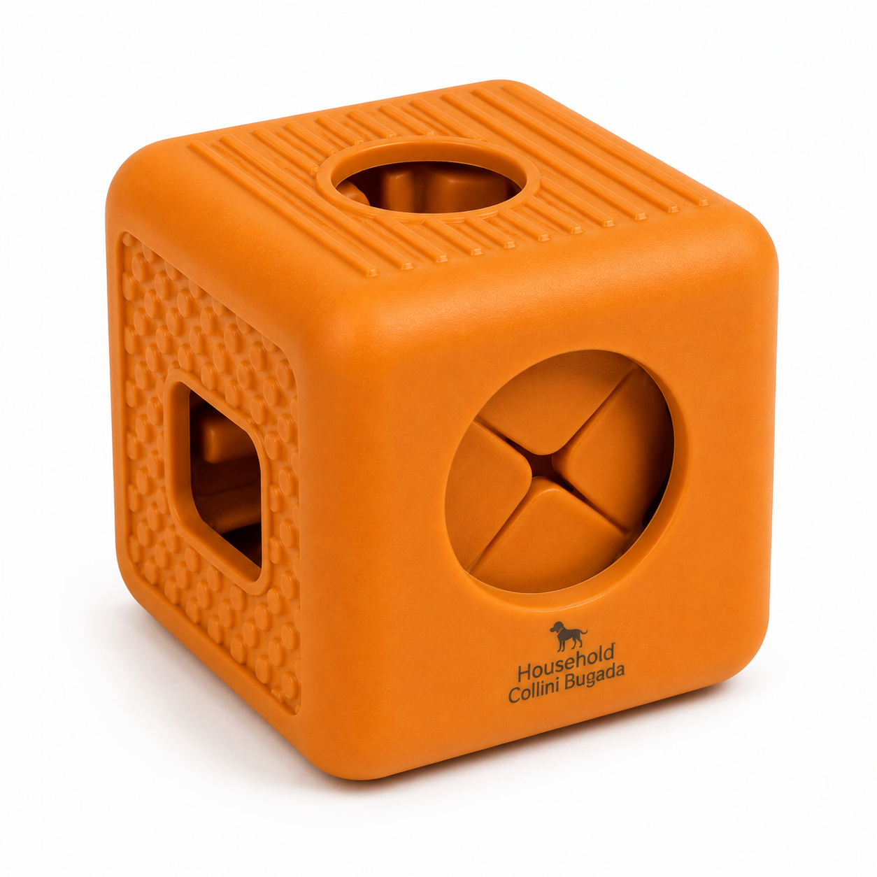 Household Collini Bugada Interactive Cube Dog Puzzle Toy – Treat Dispensing Enrichment Chew Toy for Dogs - Image 3
