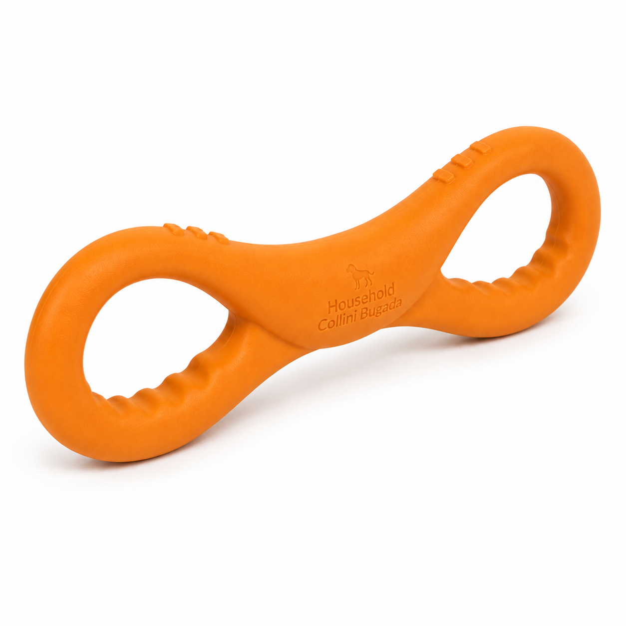 Household Collini Bugada Durable Figure-8 Dog Tug Toy – Interactive Pull & Chew Training Toy for Dogs - Image 3